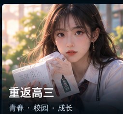 免费短剧《重返高三》校园青春短剧海报