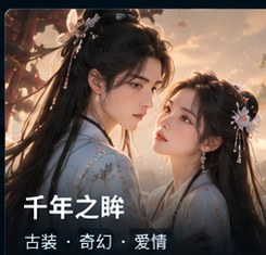 免费短剧《千年之眸》古装奇幻短剧海报